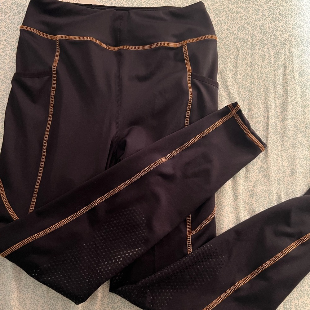 Riding Sport™ Girls’ Silicone Knee-Patch Tech Tight